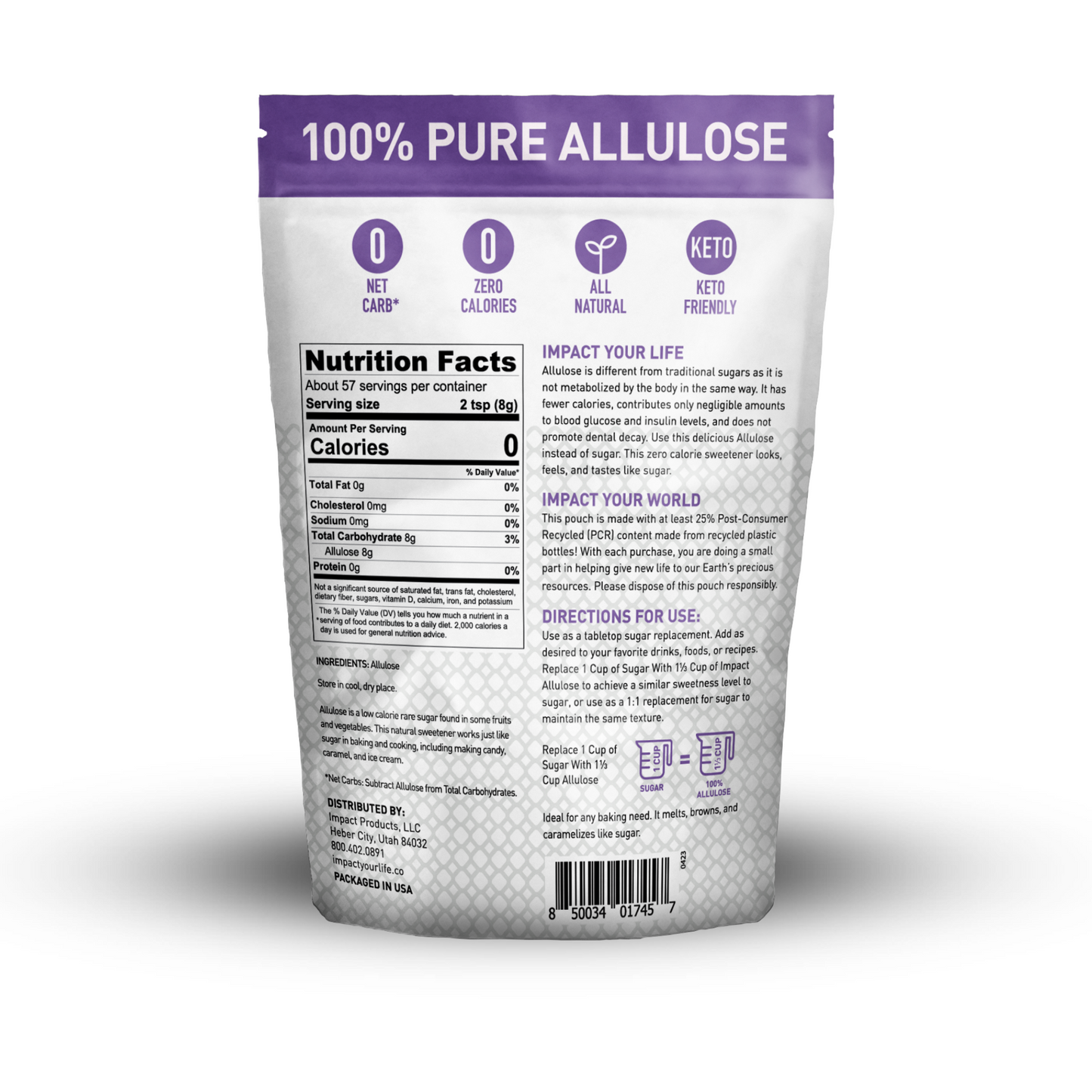 Allulose Crystaline (Case of 8)