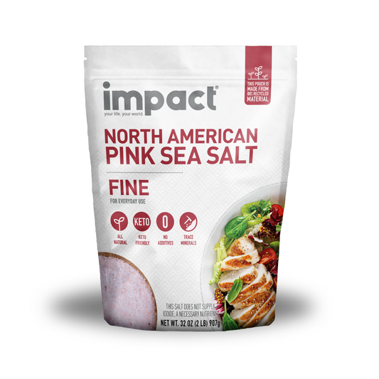 Fine Grain North American Pink Sea Salt (Case of 12)